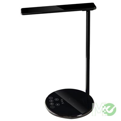 MX78564 Qi Wireless Fast Charge USB LED Desk Lamp, 10W, Black