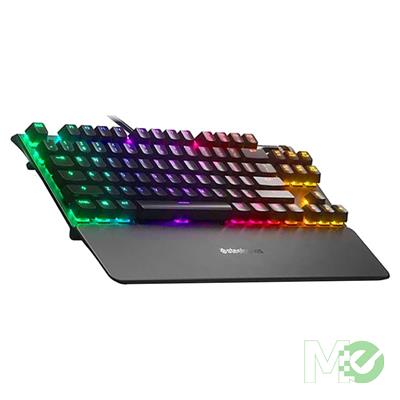 Steelseries Apex Pro Rgb Tkl Gaming Keyboard W No Numeric Pad Omnipoint Adjustable Mechanical Switches Oled Display Gaming Keyboards Memory Express Inc
