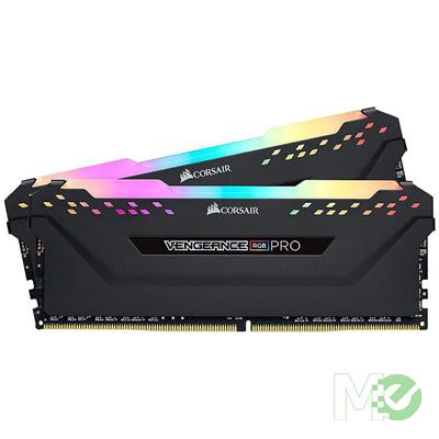 MX78912 Vengeance RGB Pro 16GB DDR4 3600MHz CL18 Dual Channel Kit (2 x 8GB), Black 