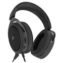 MX79105 HS50 PRO Stereo Gaming Headset, Wired, Carbon
