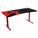 MX79400 ARENA Gaming Desk w/ Full Surface Microfiber Mousepad, Red