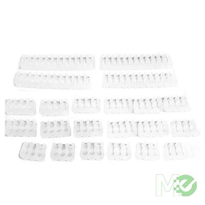 MX79421 Cable Combs Kit w/ 28 pcs, Clear