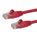 MX79668 Snag-less Cat 6 Patch Cable, Red, 8ft.