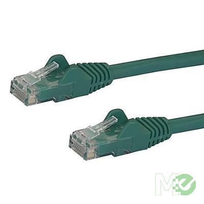 MX79669 Snag-less Cat 6 Patch Cable, Green, 8ft.