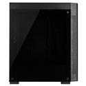 MX79899 110R ATX Mid-Tower Case w/ Tempered Glass Panel, Black