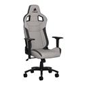 MX80335 T3 Rush Fabric Gaming Chair Gray w/ Charcoal