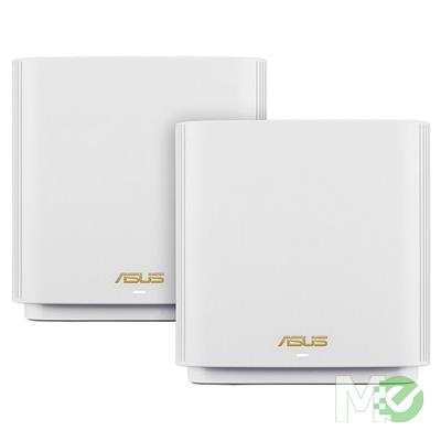 MX80471 ZenWiFi AX6600 XT8 Mesh Router Kit, 2 Pack, White