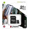 MX80521 Canvas Select Plus Class 10 UHS-I A1 microSDXC Card, 64GB w/ Adapter 