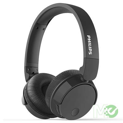 MX80797 TABH305 Bass+ Bluetooth Wireless Noise Cancelling Headphones w/ Microphone, Black