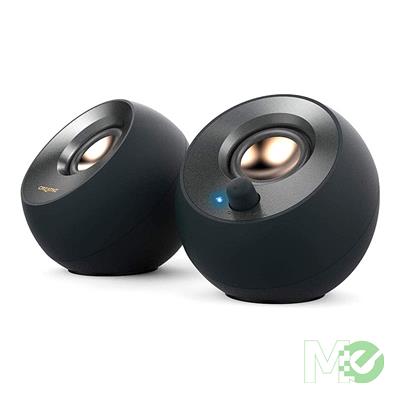 Creative Pebble V3 2 - 0 Bluetooth Speaker System - 8 W RMS - Black -  51MF1700AA001 - Speakers 