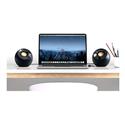 MX80810 Pebble V2  Desktop 2.0 Speakers w/ 3.5mm/USB/USB-C  - Black