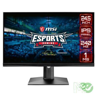 MX80850 MAG251RX 24.5in 16:9 IPS Flat Gaming Monitor, 240Hz 1ms, 1080P FHD, Height Adjustable, RGB