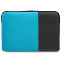 MX80923 Pulse 15.6in Laptop Sleeve, Black / Atoll Blue 