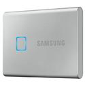 MX81058 Portable T7 Touch SSD, 2TB w/ USB 3.2 Gen2 Type-C, Silver