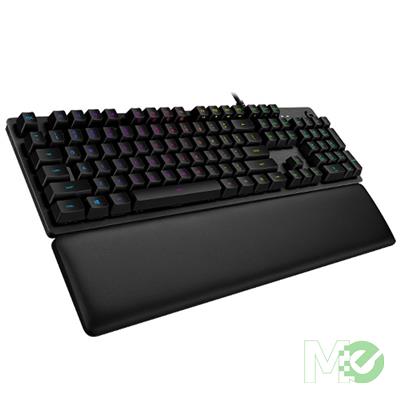 MX81357 G513 LIGHTSYNC RGB Mechanical Gaming Keyboard w/ GX Brown (Tactile) Switches, Carbon