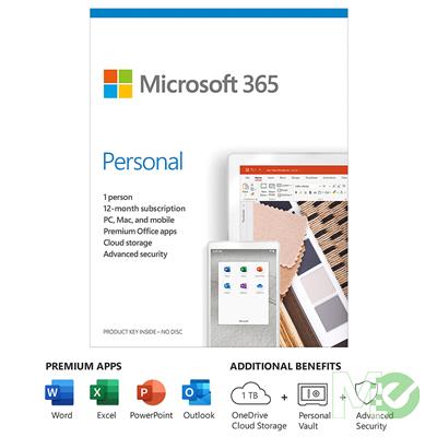 MX81381 Microsoft 365 Personal | 12-Month Subscription, 1 Person