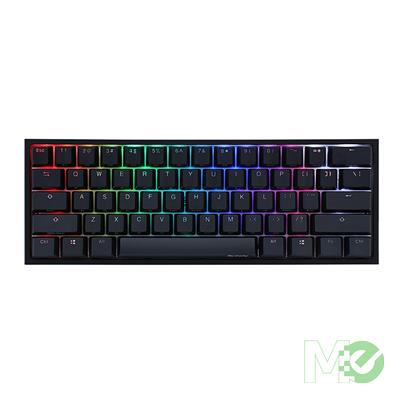 Ducky One2 Mini RGB V2 60% Gaming Keyboard w/ MX Blue Switch 