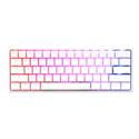 MX81404 One2 Mini Pure White RGB V2 60% Gaming Keyboard w/ MX Brown Switch