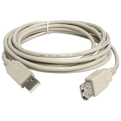 MX9349 USB Extension Cable, A-A, M/F, 10ft